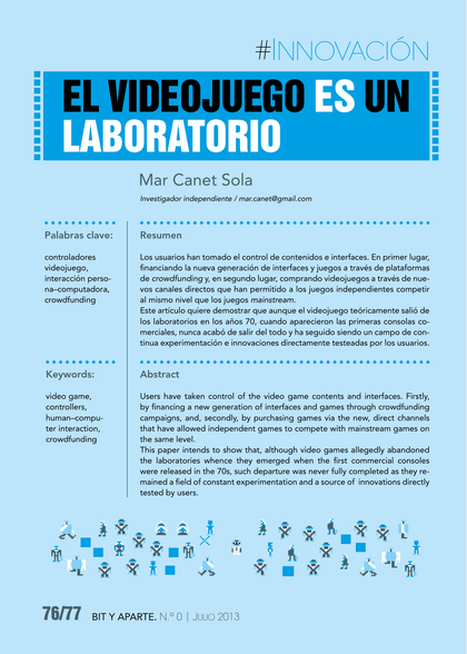 Thumbnail for El videojuego es un laboratorio