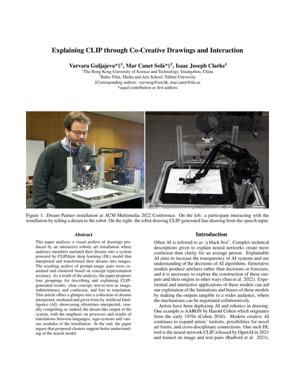 Thumbnail for Explaining CLIP through Co‑Creative Drawings and Interaction